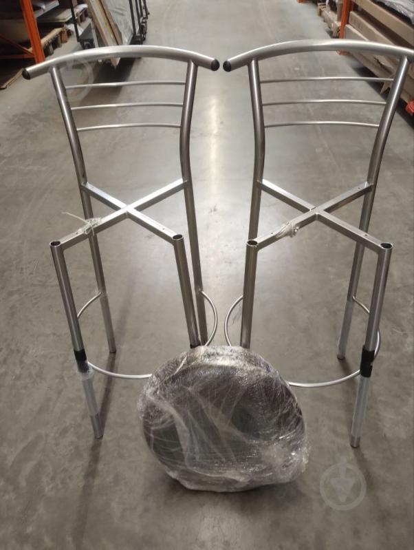 УЦІНКА! Стілець барний Примтекс Плюс 1011 Hoker alum CZ-3 чорний (УЦ №2545) - фото 3 УЦІНКА! Стілець барний Примтекс Плюс 1011 Hoker alum CZ-3 чорний (УЦ №2545) - фото 3