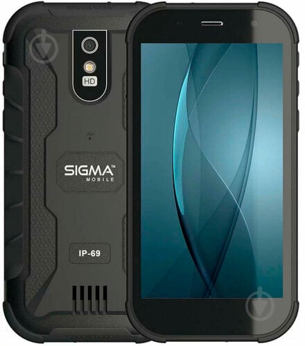 Смартфон Sigma mobile X-treme PQ20 1/8GB black - фото 1