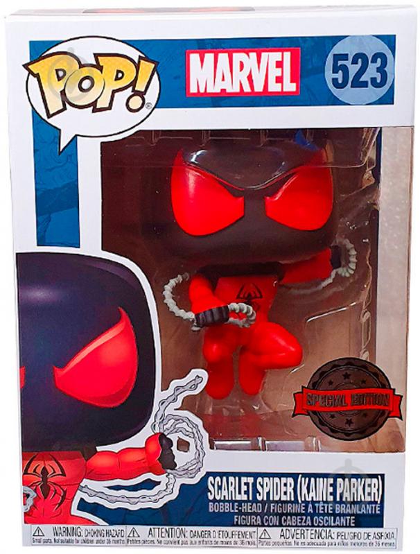 Фігурка Funko POP! Bobble Marvel - Scarlet Spider (FUN254978) - фото 2