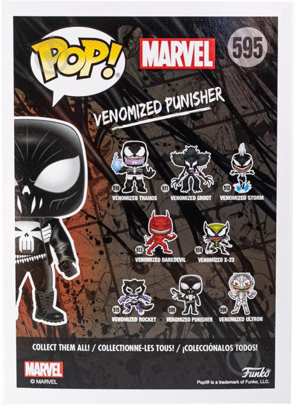 Фігурка Funko POP! Bobble Marvel - Venom Punisher (FUN2549314) - фото 6