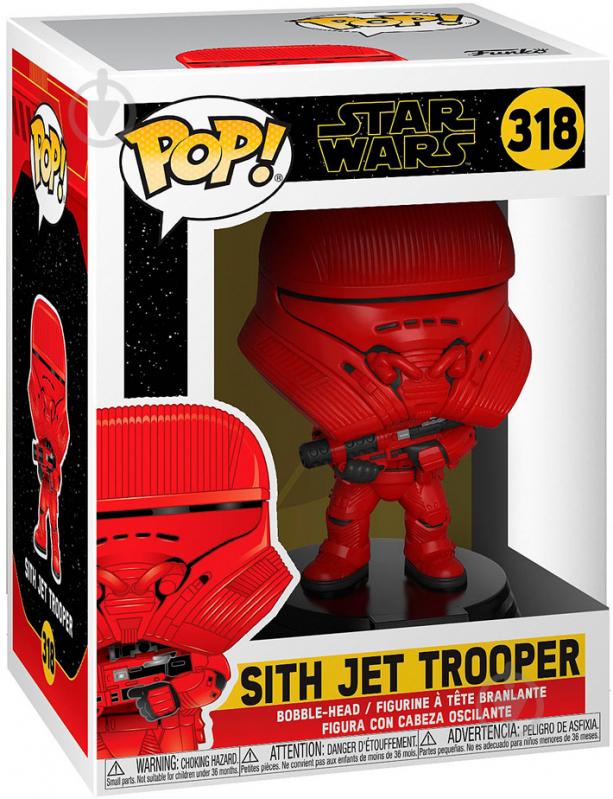 Фигурка Funko POP! Bobble Star Wars - Sith Jet Trooper (FUN254910) - фото 5