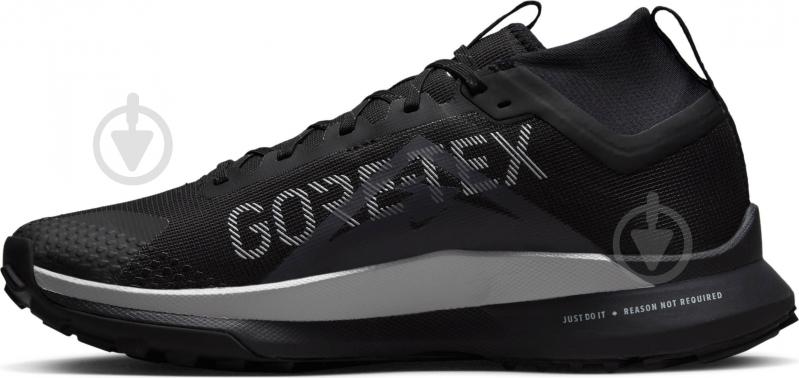 Кросівки чоловічі демісезонні Nike REACT PEGASUS TRAIL 4 GTX DJ7926-001 р.43 чорні - фото 4