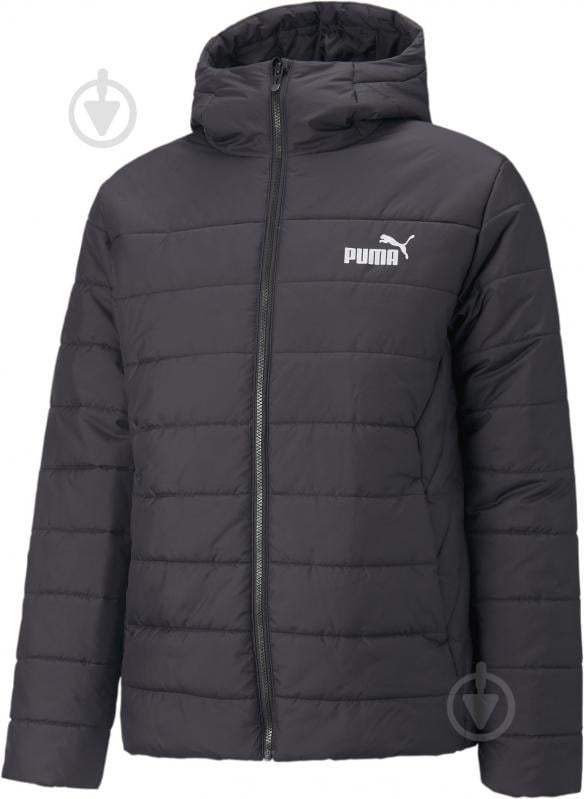 Пуховик Puma ESS HOODED PADDED JACKET 84893801 р.XL черный - фото 1