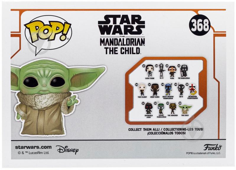 Фигурка Funko POP! Bobble Star Wars - Mandalorian: The Child (FUN2549485) - фото 5