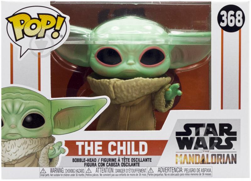 Фигурка Funko POP! Bobble Star Wars - Mandalorian: The Child (FUN2549485) - фото 6