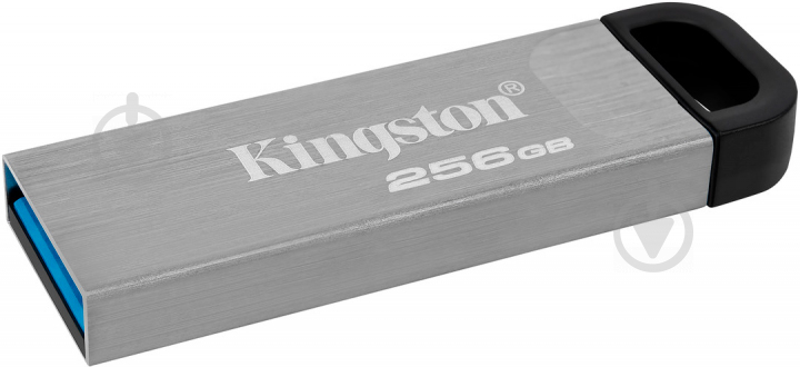 Флеш-память USB Kingston DataTraveler Kyson 256 ГБ USB 3.2 silver (DTKN/256GB) - фото 2