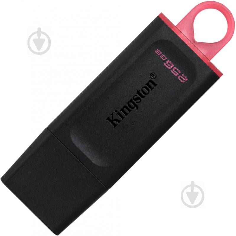 Флеш-пам'ять USB Kingston DataTraveler Exodia 256 ГБ USB 3.2 black (DTX/256GB) - фото 1