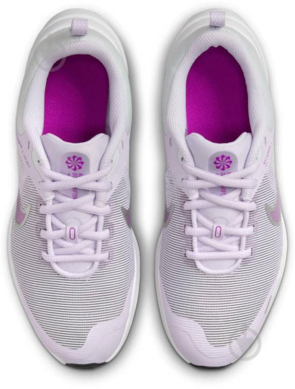 Кросівки для дівчаток Nike DOWNSHIFTER 12 DM4194-500 р.36 сіро-рожеві - фото 6 Кросівки для дівчаток Nike DOWNSHIFTER 12 DM4194-500 р.36 сіро-рожеві - фото 6