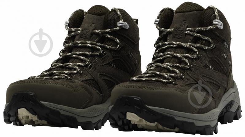 Ботинки Jack Wolfskin VOJO TOUR TEXAPORE MID M A62072_5719 р.44 коричневый - фото 3 Ботинки Jack Wolfskin VOJO TOUR TEXAPORE MID M A62072_5719 р.44 коричневый - фото 3