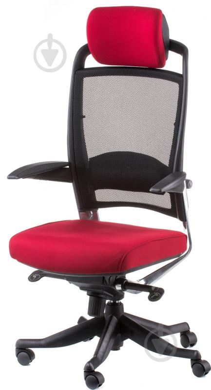 Кресло Special4You Fulkrum E0635 черно-красный - фото 3