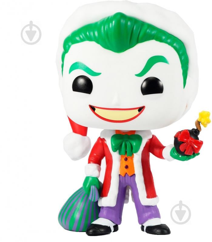 Фигурка Funko POP! DC: Holiday: Santa Joker (FUN2549678) - фото 1