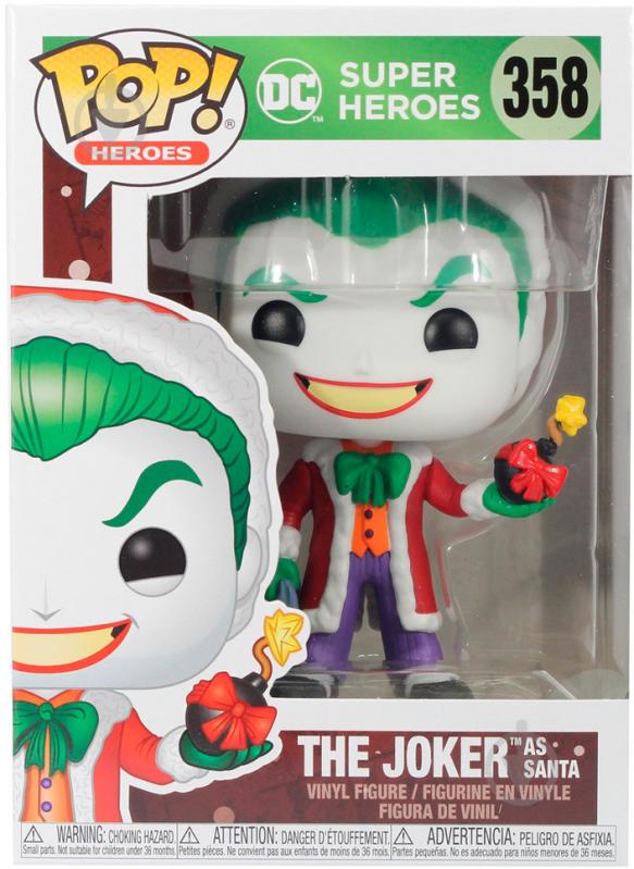 Фигурка Funko POP! DC: Holiday: Santa Joker (FUN2549678) - фото 5