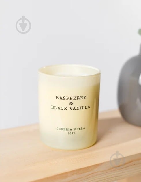 Свеча ароматическая Cereria Molla Premium Raspberry & Black Vanilla 230 г - фото 2