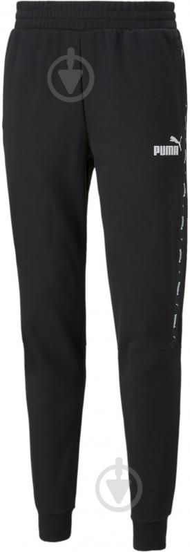 Брюки Puma ESS+ TAPE SWEATPANTS FL CL 84904201 р. 2XL черный - фото 1