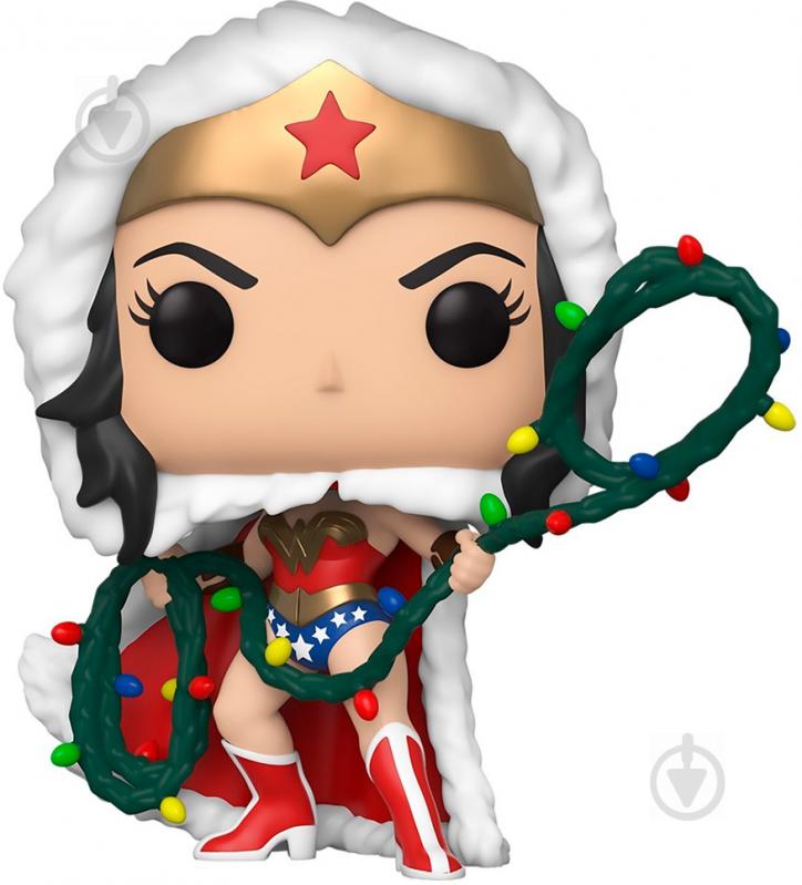 Фігурка Funko POP! DC: Holiday: Wonder Women with Lights Lasso (FUN2549681) - фото 1