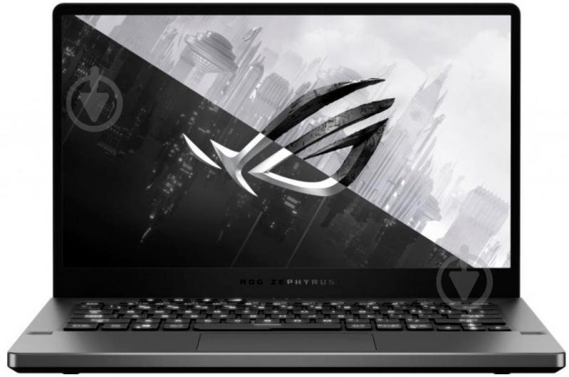 Ноутбук Asus ROG Zephyrus G14 GA401IU-HA214T 14 (90NR03I6-M05240) grey - фото 2