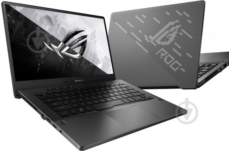 Ноутбук Asus ROG Zephyrus G14 GA401IU-HA214T 14 (90NR03I6-M05240) grey - фото 1