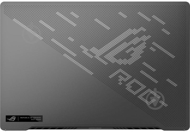 Ноутбук Asus ROG Zephyrus G14 GA401IU-HA214T 14 (90NR03I6-M05240) grey - фото 11