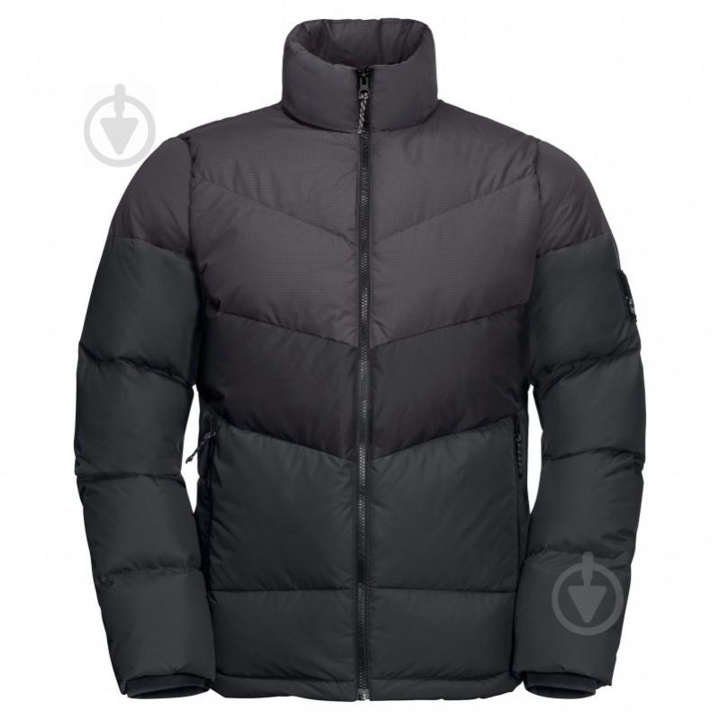 Пуховик мужской зимний Jack Wolfskin 365 Fearless Down Jacket M 1206421-6350 р.XL серый - фото 1