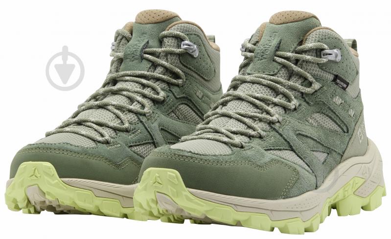Ботинки Jack Wolfskin VOJO TOUR TEXAPORE MID W A62071_4029 р.37 зеленый - фото 3 Ботинки Jack Wolfskin VOJO TOUR TEXAPORE MID W A62071_4029 р.37 зеленый - фото 3