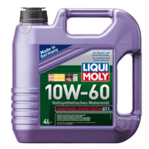 Моторне мастило Liqui Moly Synthoil Race Tech GT1 10W-60 4 л (7535) - фото 1