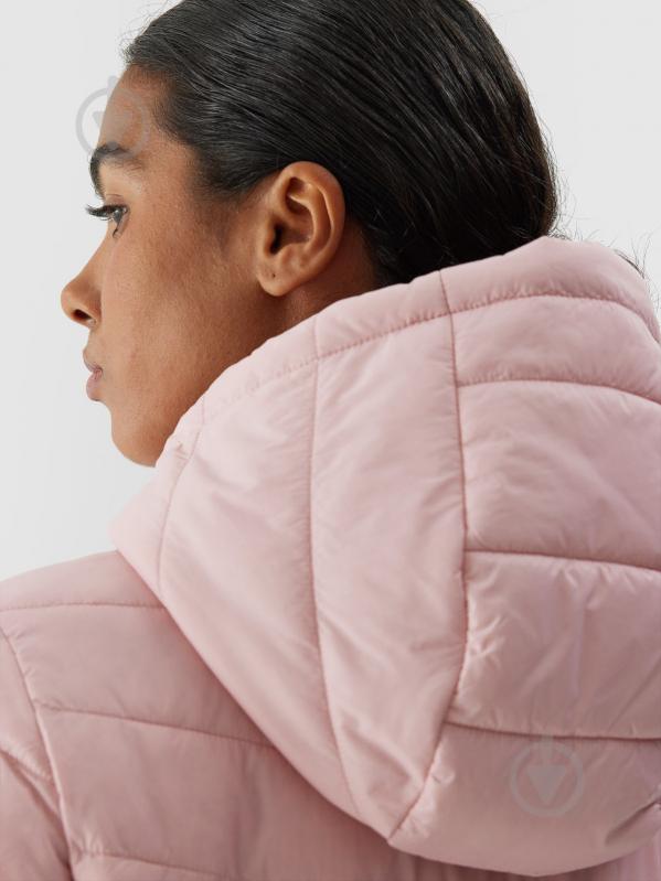 Пуховик женский 4F DOWN JACKET F279 4FAW23TDJAF279-54S р.S розовый - фото 8