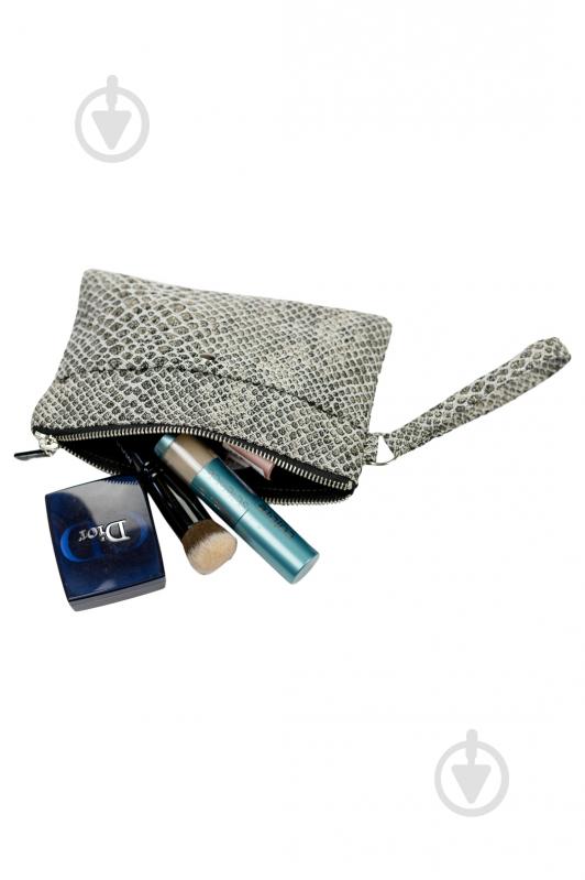 Косметичка ART KNIT PYTHON серая - фото 2 Косметичка ART KNIT PYTHON серая - фото 2