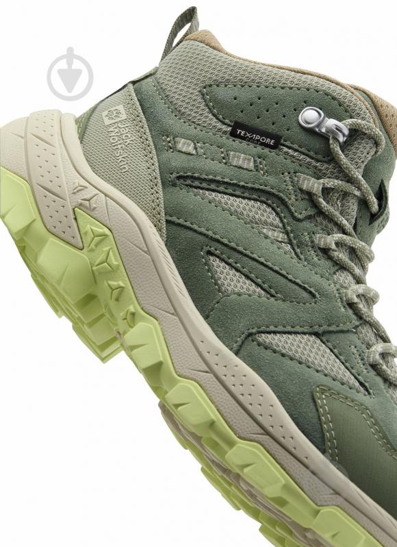 Ботинки Jack Wolfskin VOJO TOUR TEXAPORE MID W A62071_4029 р.38 зеленый - фото 5 Ботинки Jack Wolfskin VOJO TOUR TEXAPORE MID W A62071_4029 р.38 зеленый - фото 5