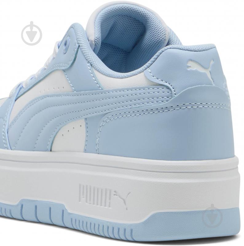 Кросівки жіночі Puma Rebound Femme Low 40259205 р.41 білі із блакитним - фото 4