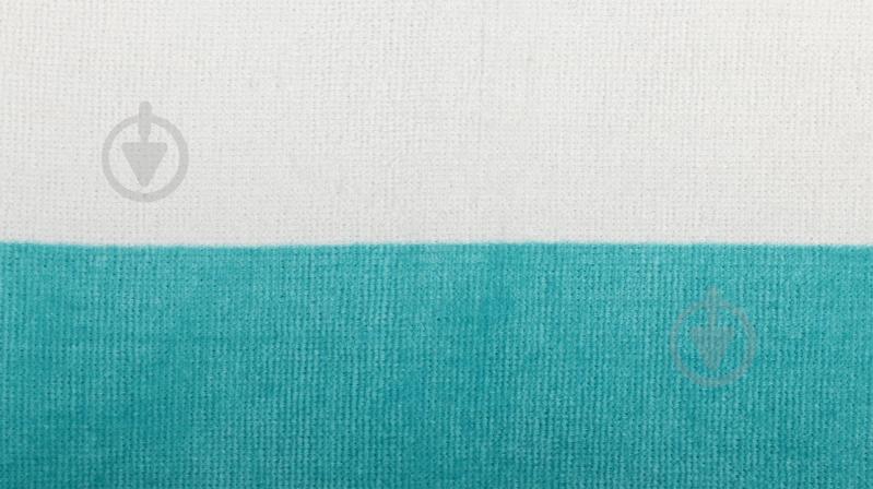 Полотенце пляжное Полоска 76x152 см ментол - фото 2