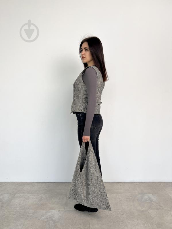 Сумка-шопер PYTHON сірий (travel bag) ART KNIT - фото 3