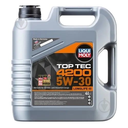 Моторне мастило Liqui Moly Top Tec 4200 5W-30 5 л (7661) - фото 1