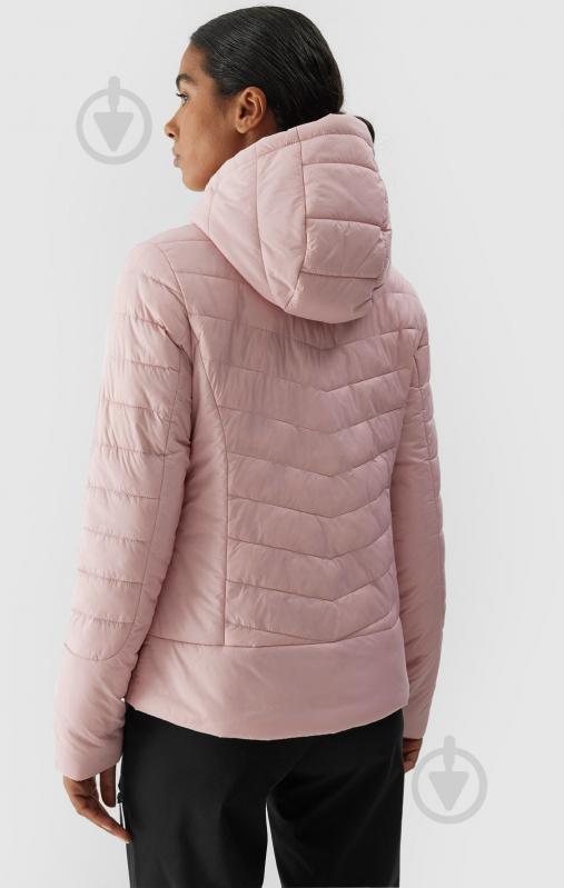 Пуховик женский 4F DOWN JACKET F279 4FAW23TDJAF279-54S р.XS розовый - фото 6 Пуховик женский 4F DOWN JACKET F279 4FAW23TDJAF279-54S р.XS розовый - фото 6