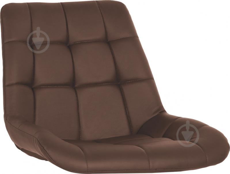 Сидіння для стільця NICOLE (BOX-4) SQR (CH) ECO-31 шкірозамінник коричневий Nowy Styl - фото 1
