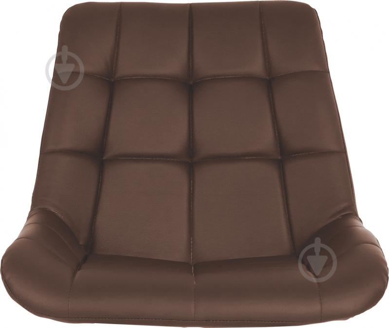 Сидіння для стільця NICOLE (BOX-4) SQR (CH) ECO-31 шкірозамінник коричневий Nowy Styl - фото 2