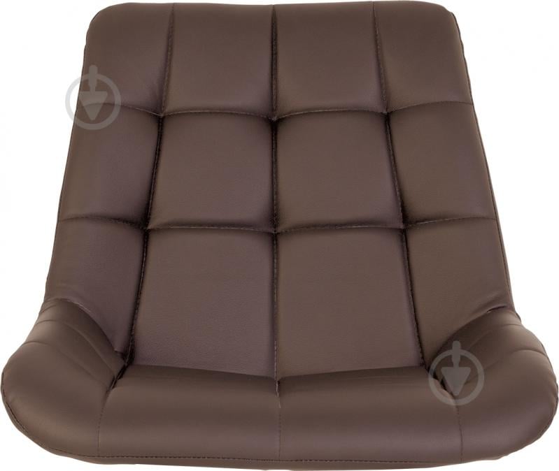 Сидіння для стільця NICOLE (BOX-4) SQR (CH) ECO-35 шкірозамінник коричневий Nowy Styl - фото 2 Сидіння для стільця NICOLE (BOX-4) SQR (CH) ECO-35 шкірозамінник коричневий Nowy Styl - фото 2