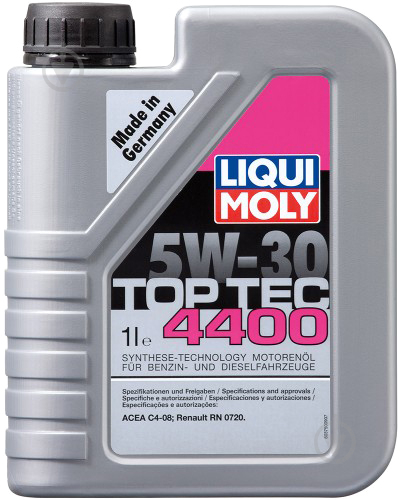 Моторне мастило Liqui Moly Top Tec 4400 5W-30 1 л (2319) - фото 1