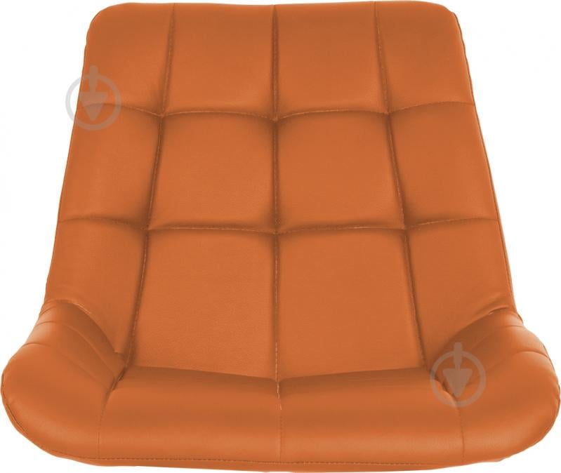 Сиденье для стула NICOLE (BOX-4) SQR (CH) ECO-72 кожезаменитель оранжевый Nowy Styl - фото 2