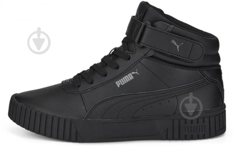 Кроссовки женские Puma CARINA 2.0 MID 38585101 р.39 черные - фото 1