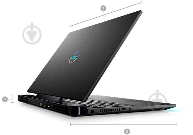 Ноутбук Dell G7 17 7700 17 (77FzG7i716S4G1660-WBK) black - фото 13