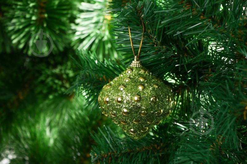 Елочная игрушка Юла Горох 11 см - фото 2