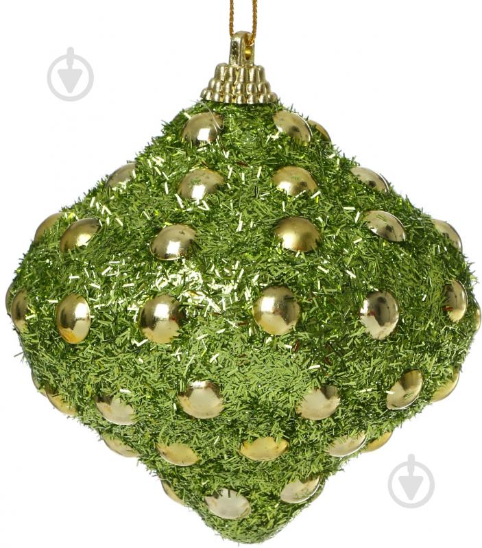 Елочная игрушка Юла Горох 11 см - фото 1