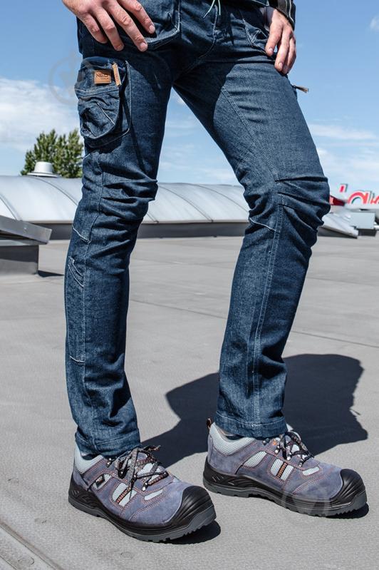 Штани робочі NEO tools Denim р. M 81-229 синій - фото 16