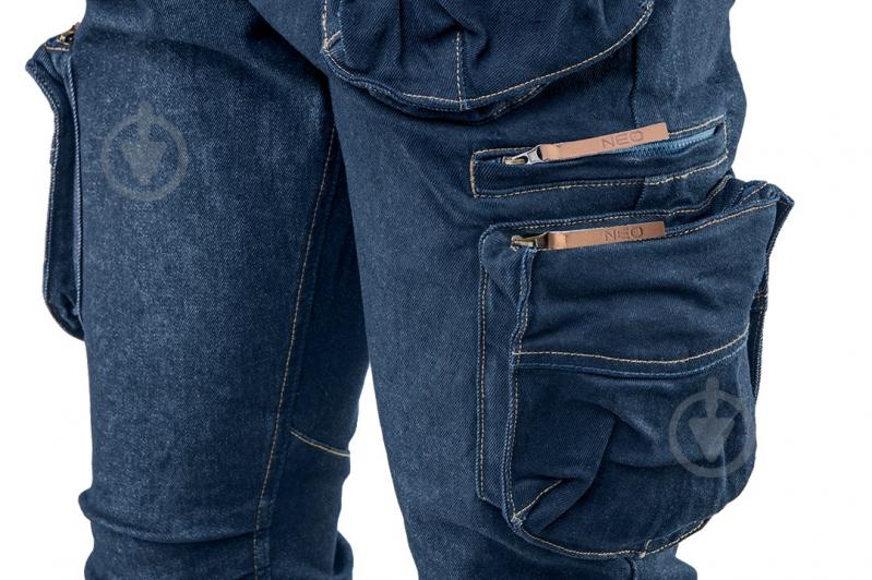 Штани робочі NEO tools Denim р. M 81-229 синій - фото 23