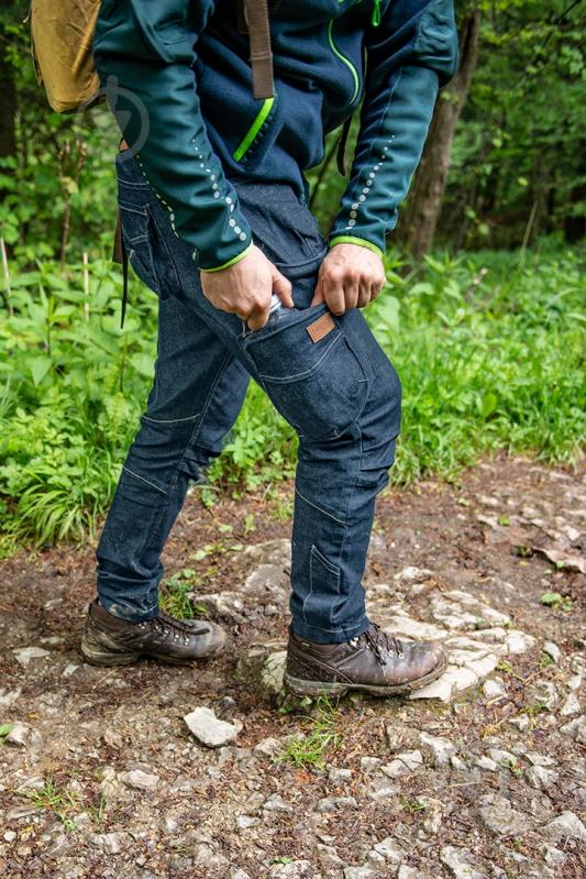 Штани робочі NEO tools Denim р. M 81-229 синій - фото 9