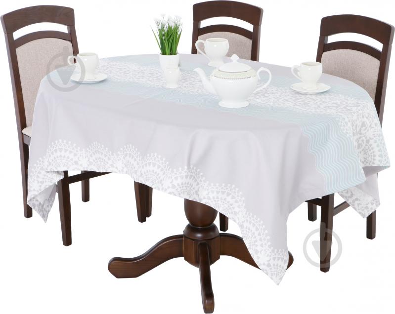 Скатерть 140x220 см белый Прованс - фото 1