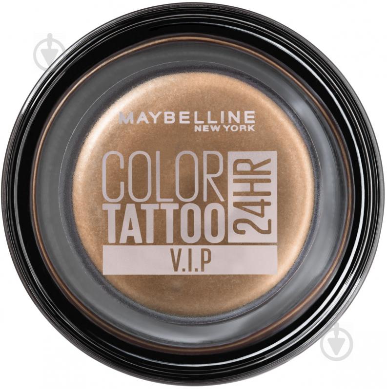 Тени для век Maybelline New York Color Tattoo 24 год 180 V.I.P. 4,5 г - фото 1