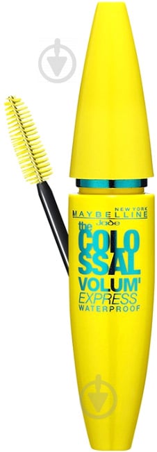 Туш для вій Maybelline New York The Colossal Waterproof №01 чорний 10 мл - фото 1