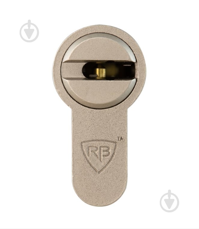 Цилиндр RB-LOCKS 33x33 ключ-вороток 66 мм никель сатин KEYLOCX - фото 6