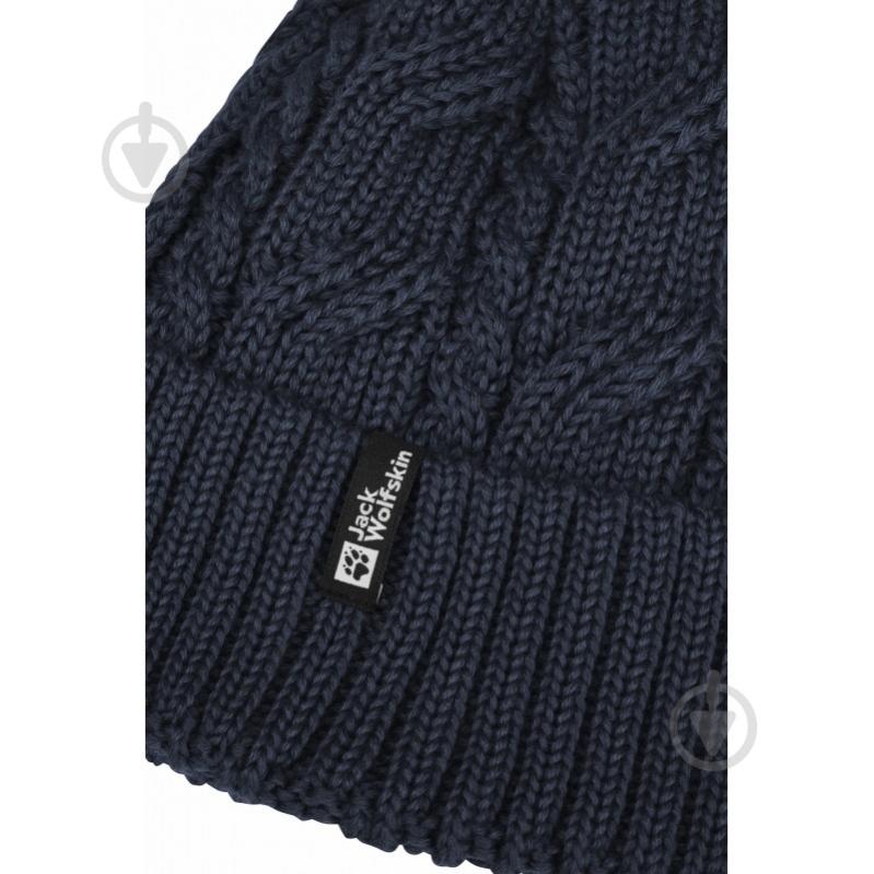 Шапка Jack Wolfskin 1905092_C0412 р.one size синий - фото 2